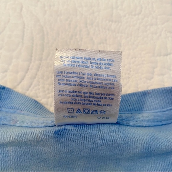 The Varsity Atlanta Tie Dye Tee T Shirt - S - Picture 5 of 8